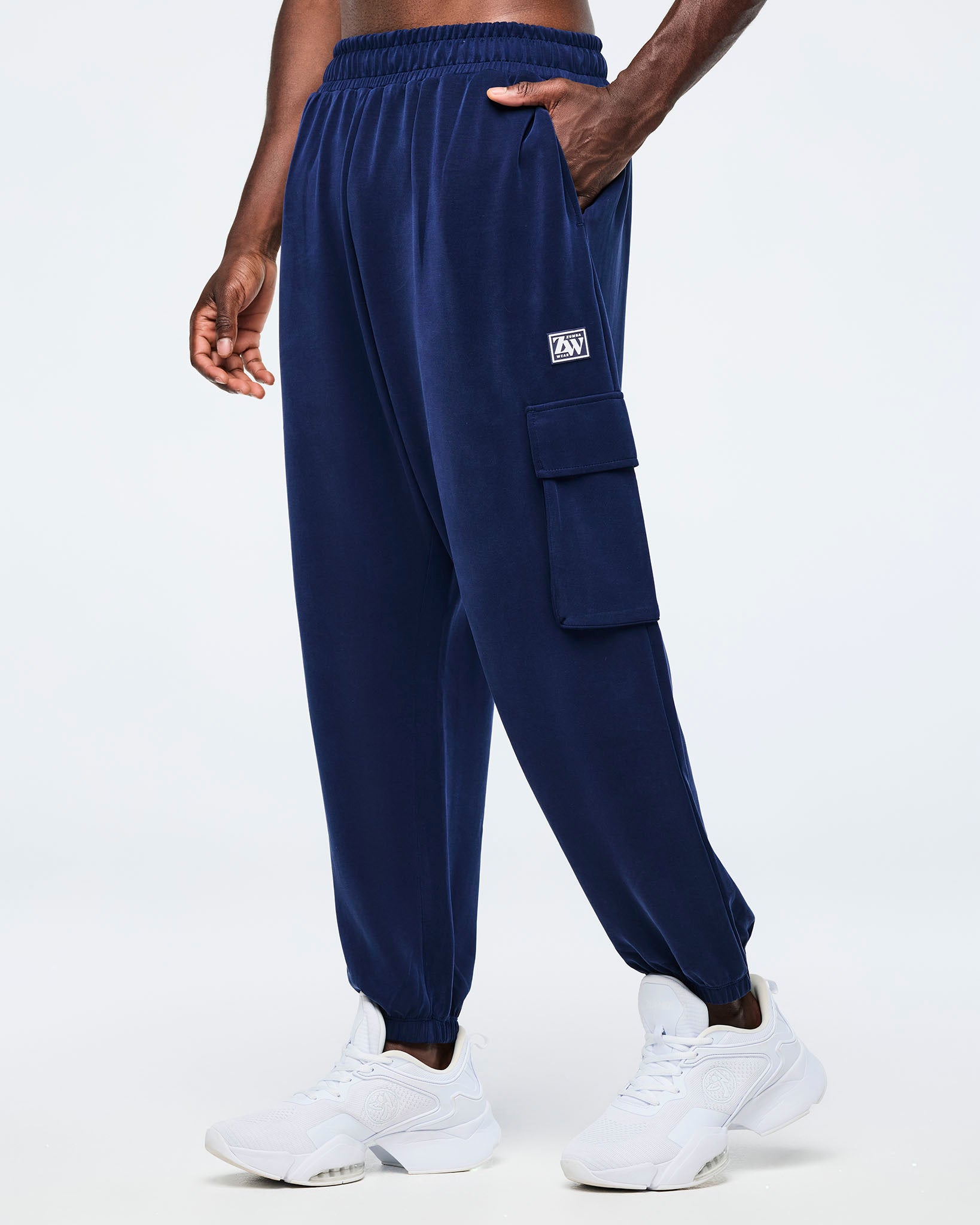 Apres Zumba Modal Slouch Cargo Pants - Indigo – Zumba Wear | STRONG iD