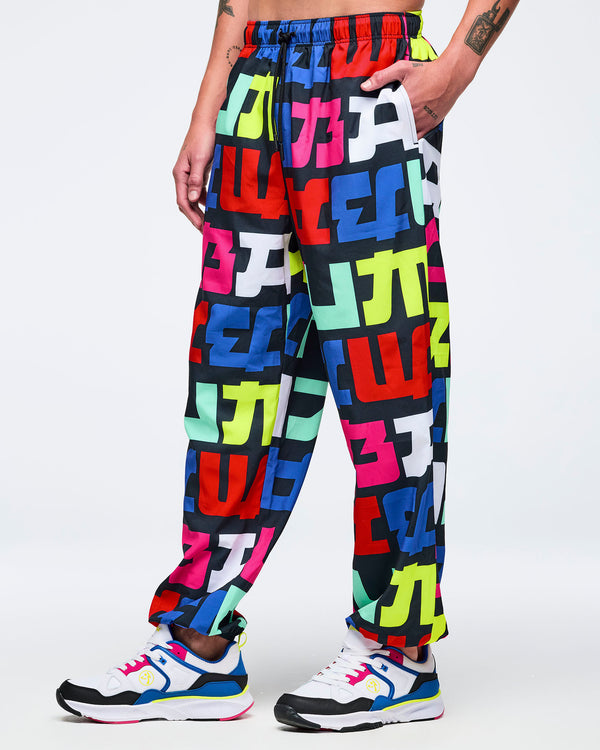 Eastern Flavor Baggy Woven Pants