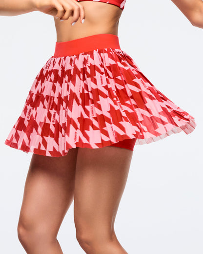 Zumba Amour Pleated Skort