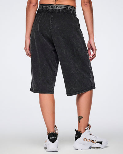 Wildbeat Double Waisted Cropped Wide Pants