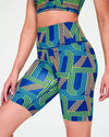 Disco Soul High Waisted Biker Shorts