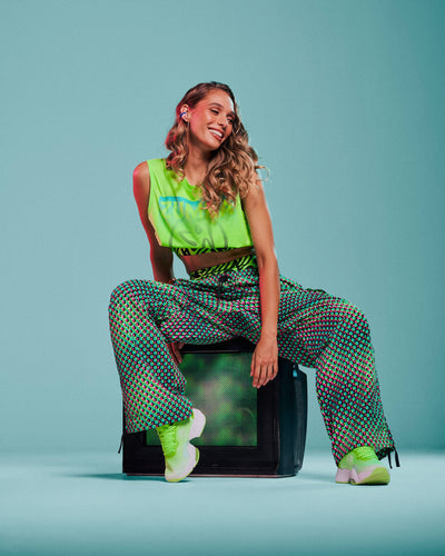 Electric Feel Woven Oversized Cargo Pants