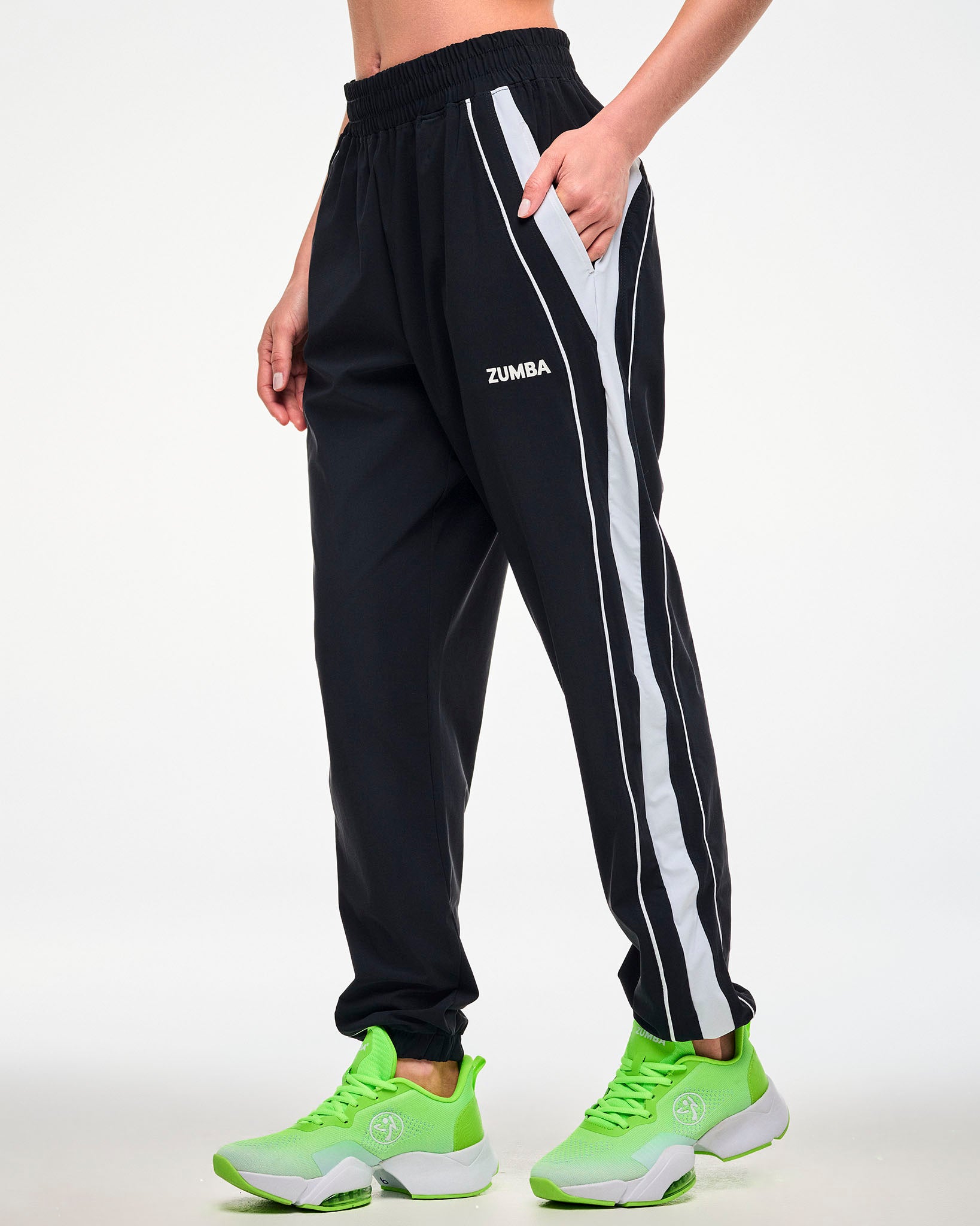 Electric Feel Colorblock Joggers – Zumba Wear | STRONG iD
