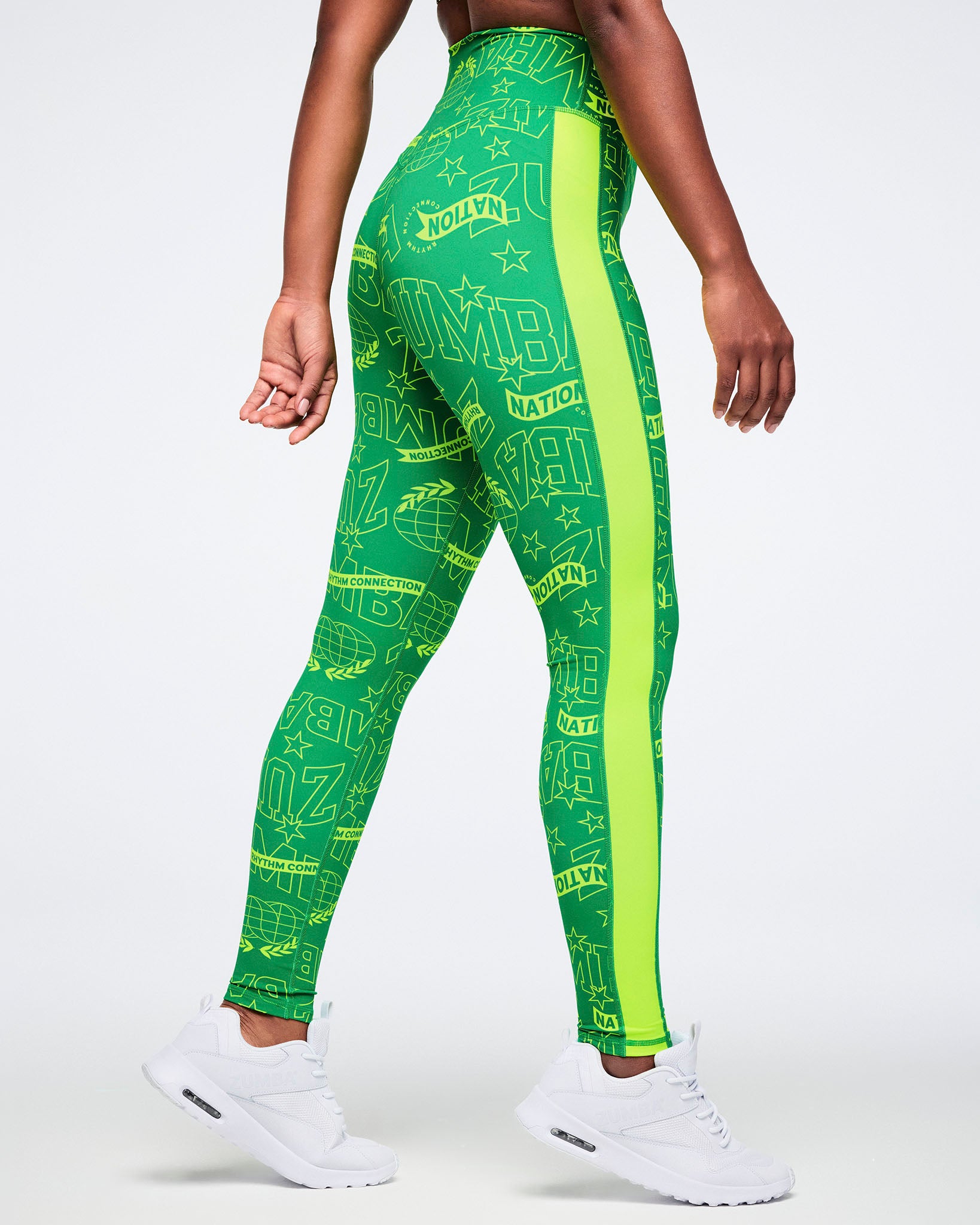 Worldwide Ultra High Waisted Ankle Leggings – Zumba Wear | STRONG iD