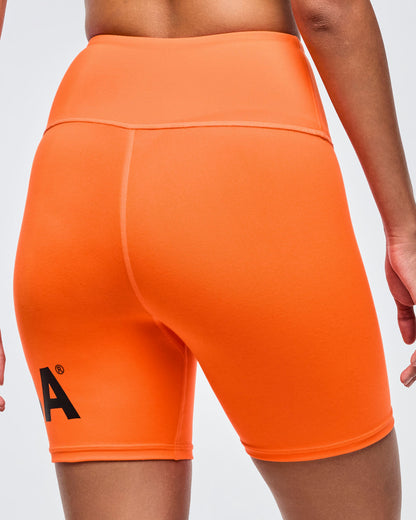 Neon High Waisted Biker Shorts