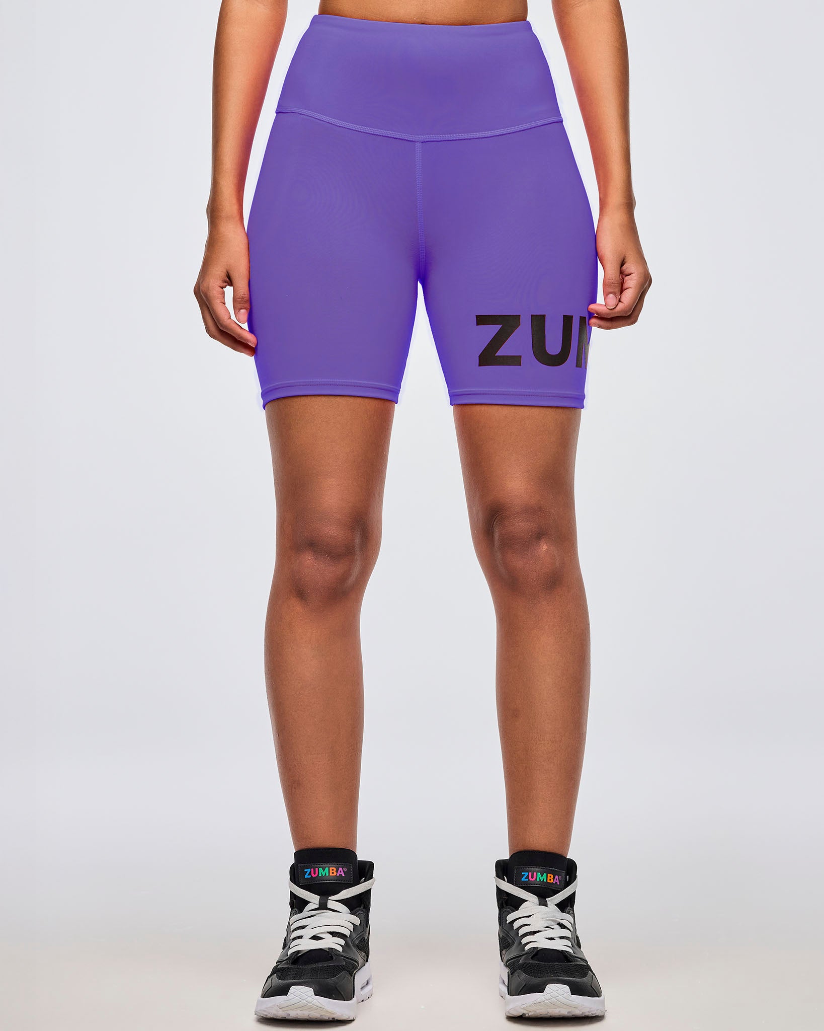 Neon High Waisted Biker Shorts – Zumba Wear | STRONG iD