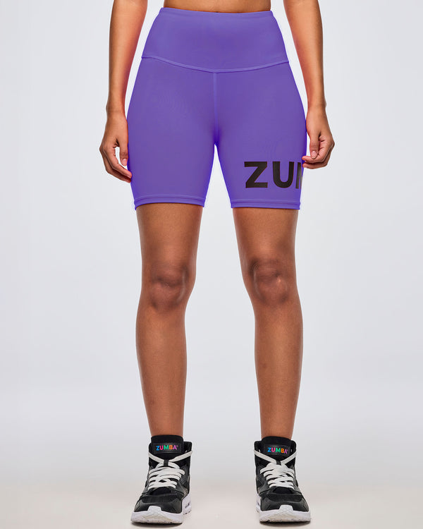 Neon High Waisted Biker Shorts