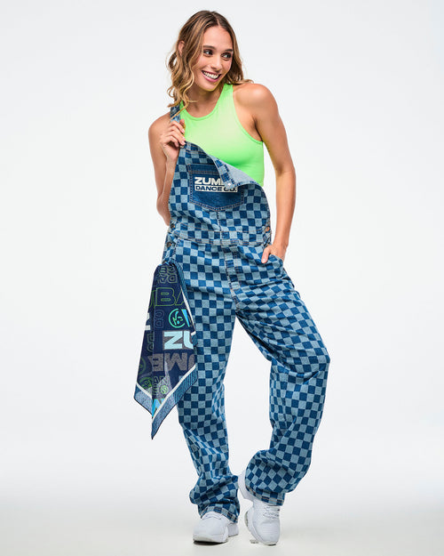 Jean Jamz High Neck Crop Tank