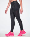 Rock 'n' Roll High Waisted Ankle Leggings With Mesh