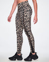 Rock 'n' Roll Z-Lift High Waisted Ankle Leggings With Mesh