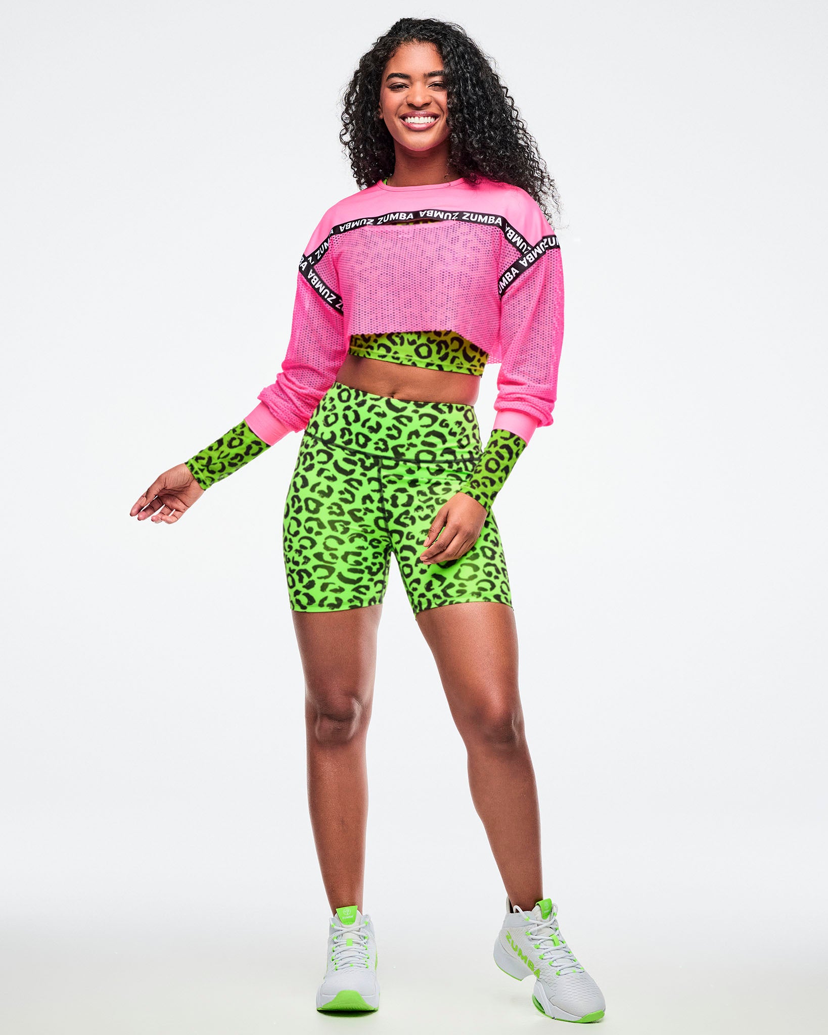 Dale-Z High Waisted Biker Shorts – Zumba Wear | STRONG iD