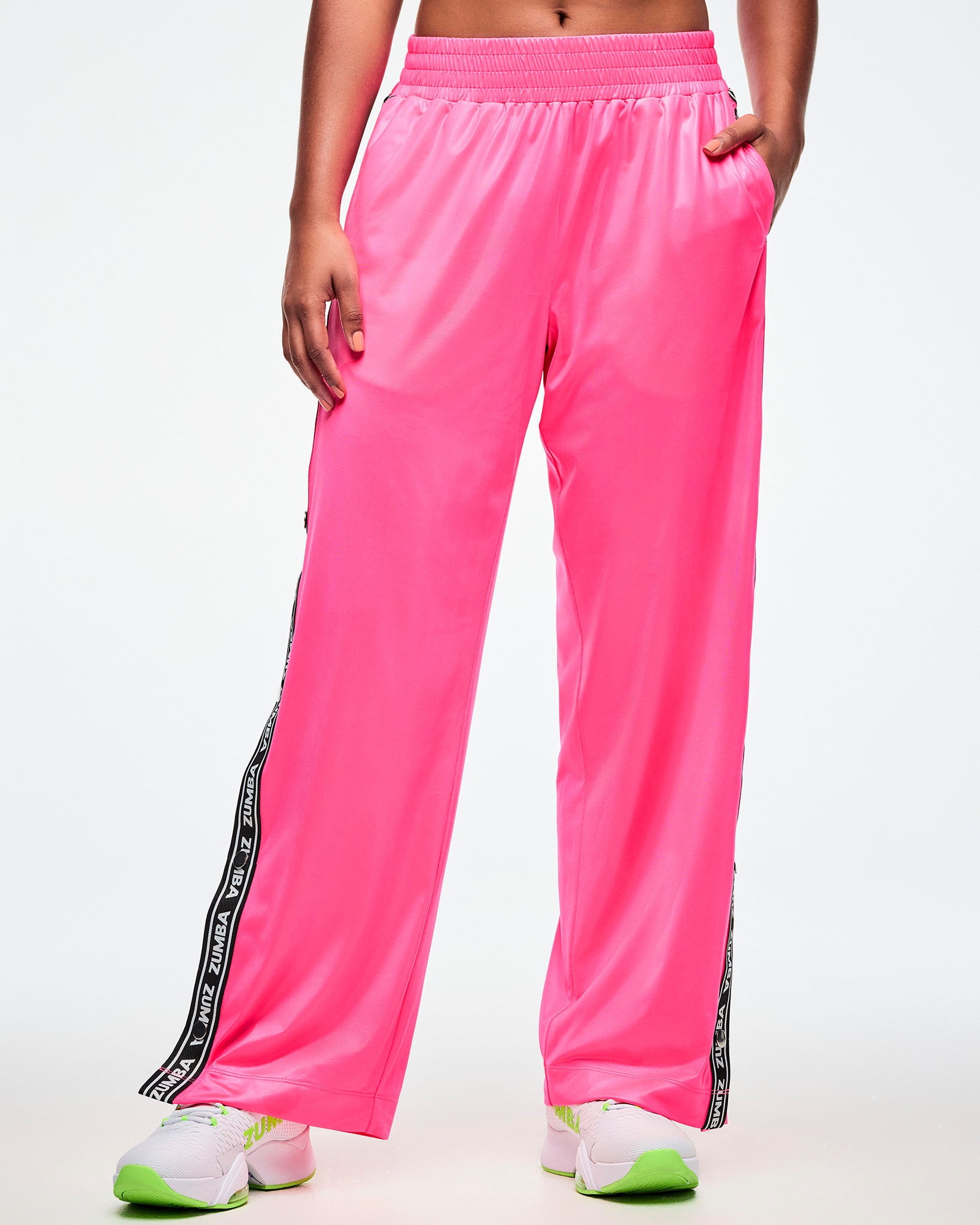Dale-Z Tapered Pants With Front Snaps – Zumba Wear | STRONG iD