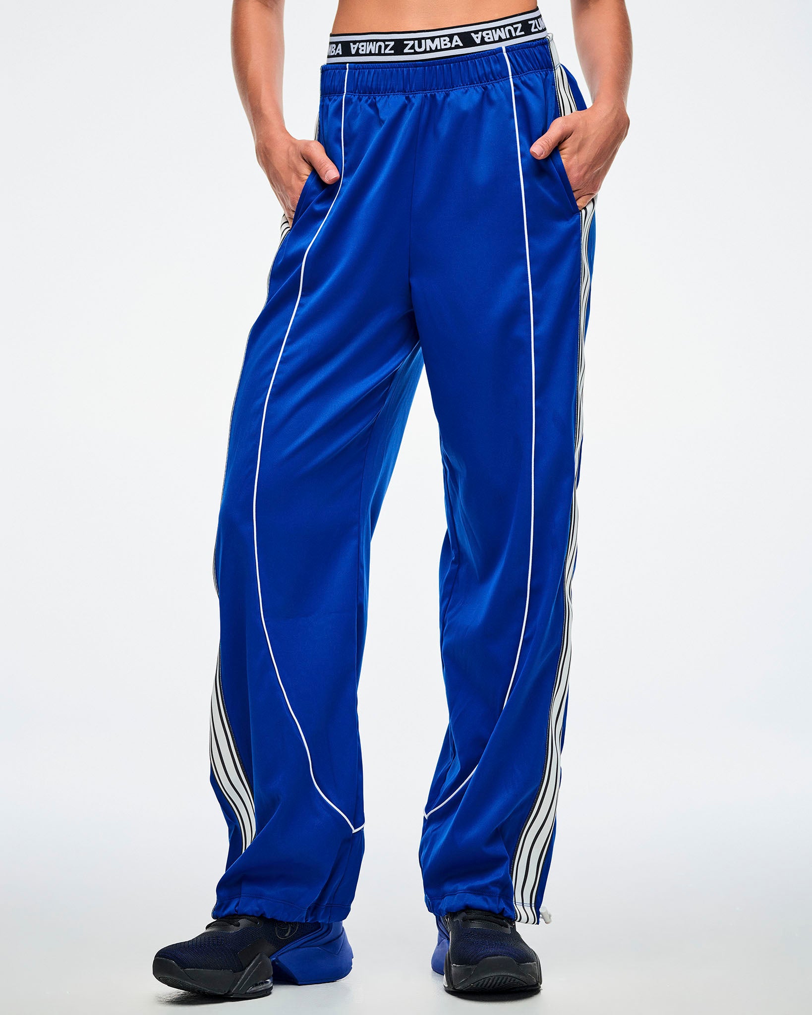 Dale-Z Double Waisted Slouch Woven Pants – Zumba Wear | STRONG iD