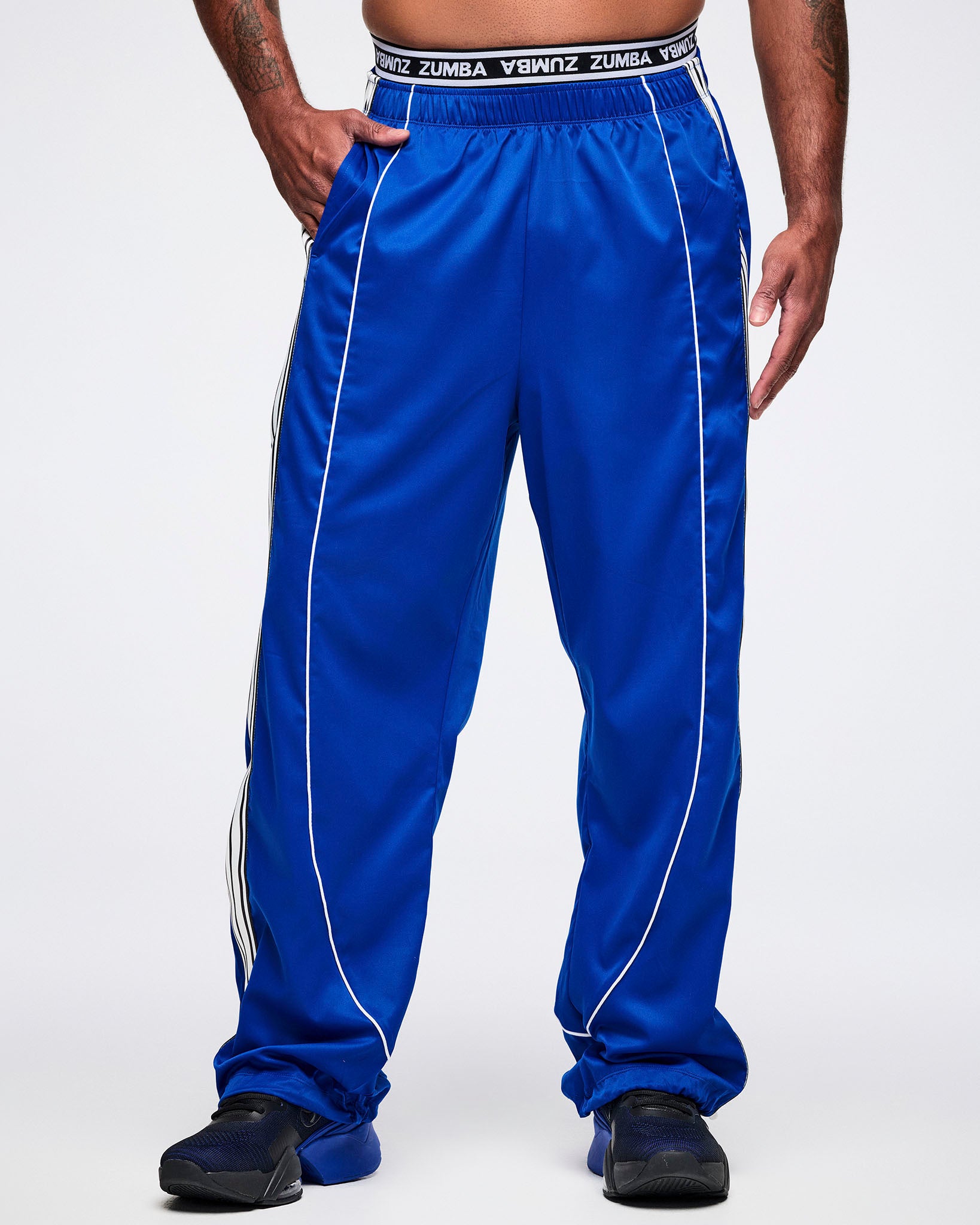 Dale-Z Double Waisted Slouch Woven Pants – Zumba Wear | STRONG iD