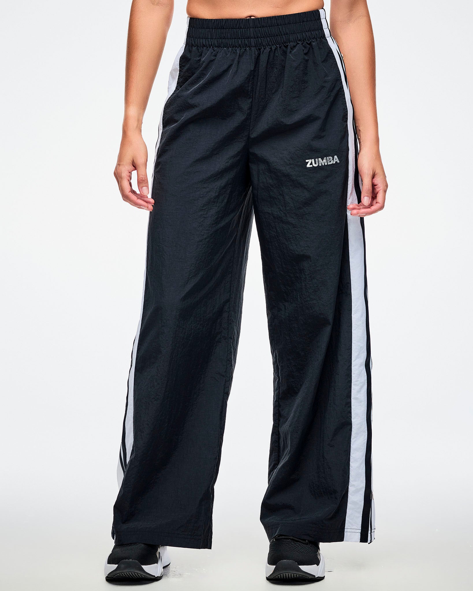 Dale-Z High Waisted Pants With Side Snaps – Zumba Wear | STRONG iD