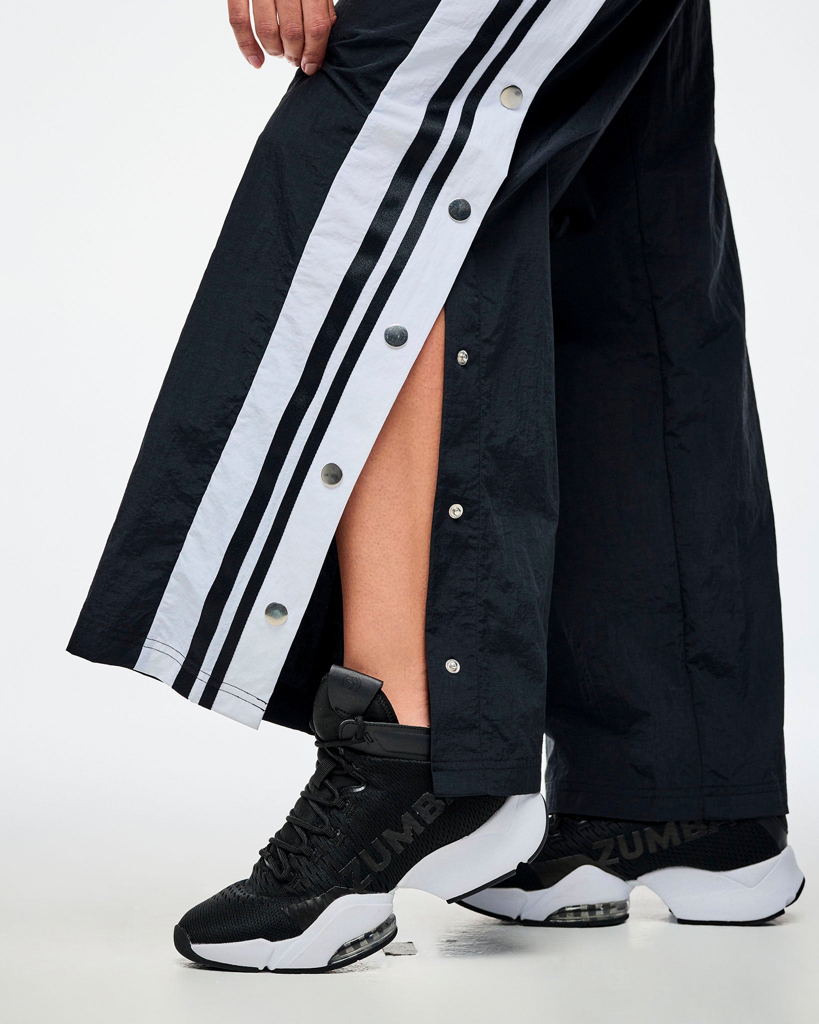 Dale-Z High Waisted Pants With Side Snaps – Zumba Wear | STRONG iD