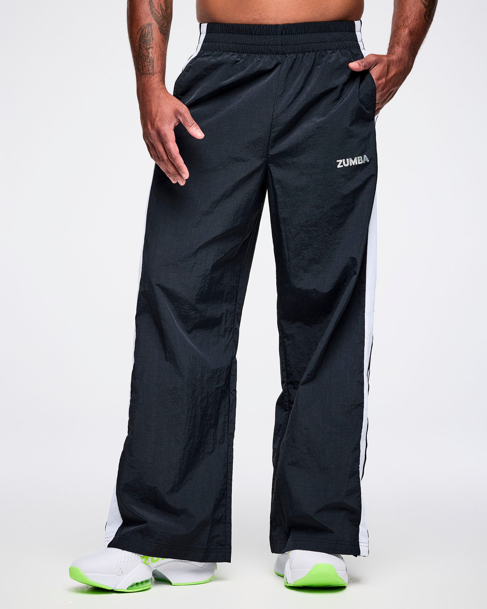 Dale-Z High Waisted Pants With Side Snaps – Zumba Wear | STRONG iD