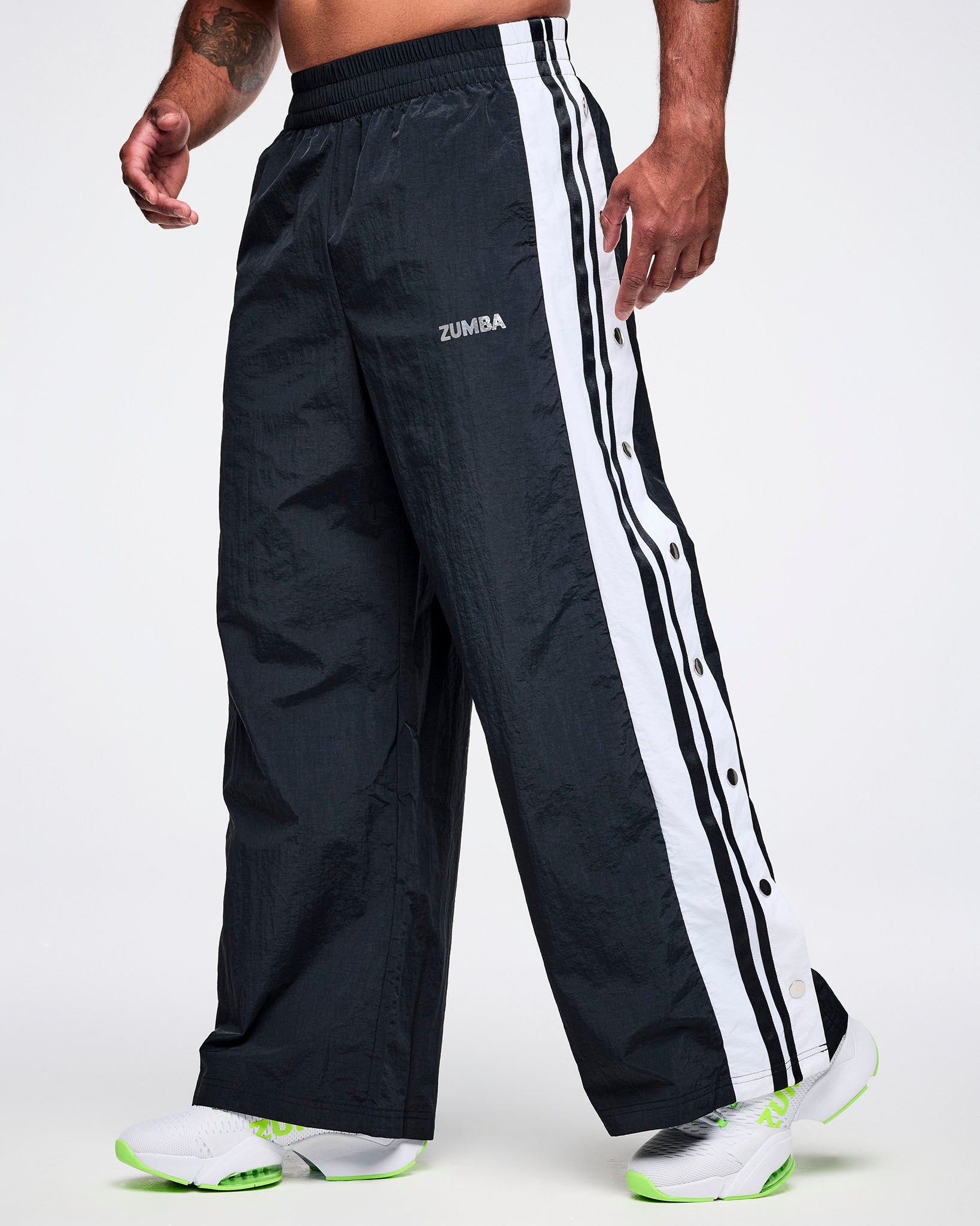 Dale-Z High Waisted Pants With Side Snaps – Zumba Wear | STRONG iD
