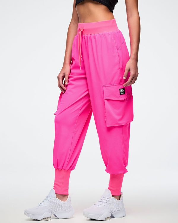 Dale-Z Cargo Joggers With High Cuff