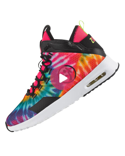  ZUMBA Tenis Air Classic Remix para mujer, Blanco Funky