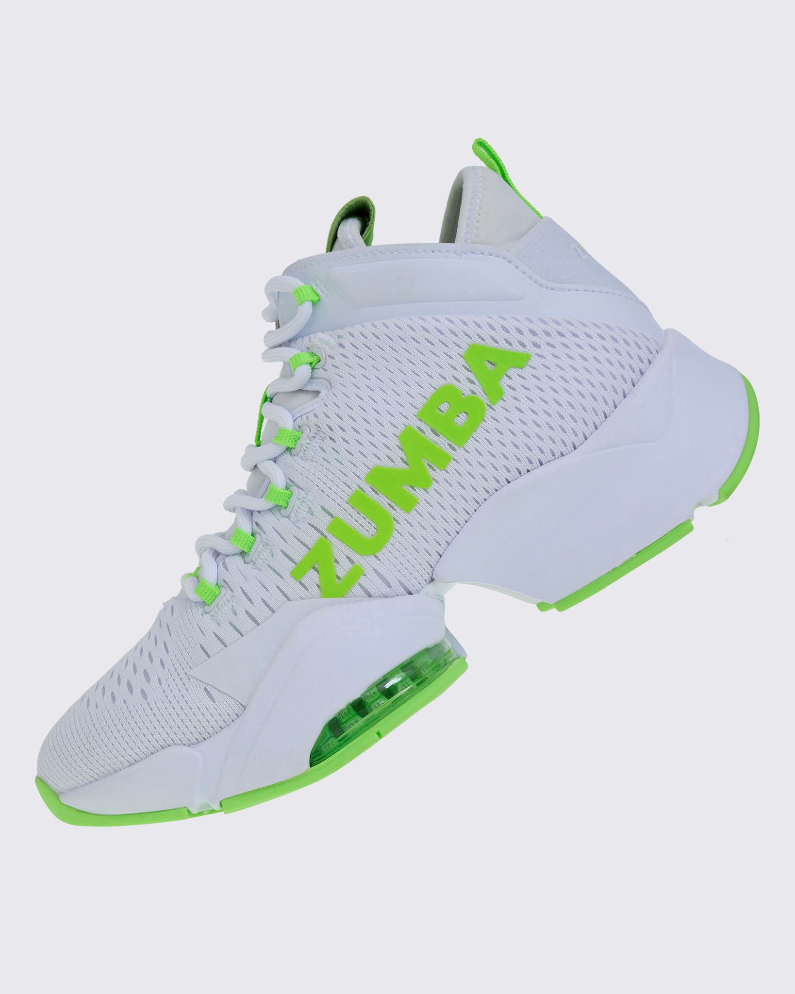 Zumba Air Stomp Funk 2.0 - White/Green – Zumba Wear | STRONG iD