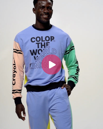 Zumba X Crayola Color With Kindness Sweatshirt  3d model