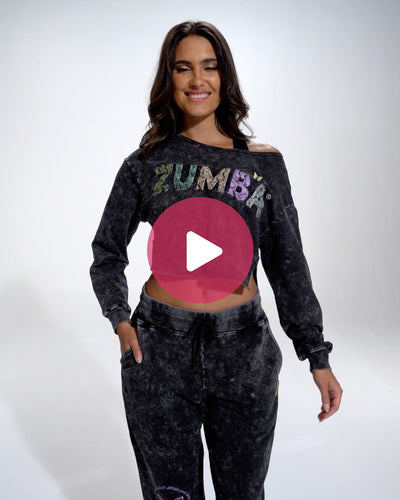 Zumba Transform Crop Sweatshirt  3d model