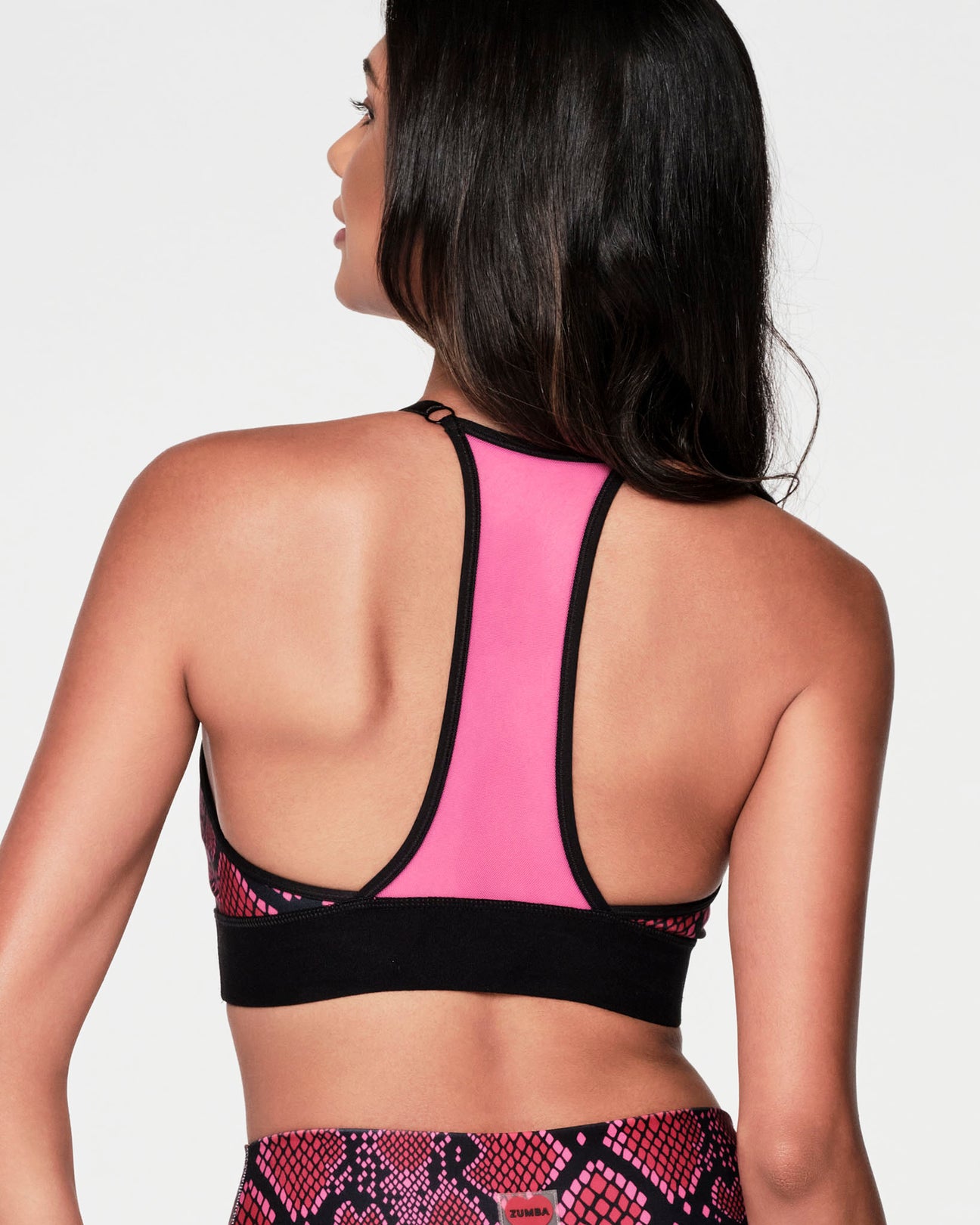 Zumba Love Snakeskin Bra