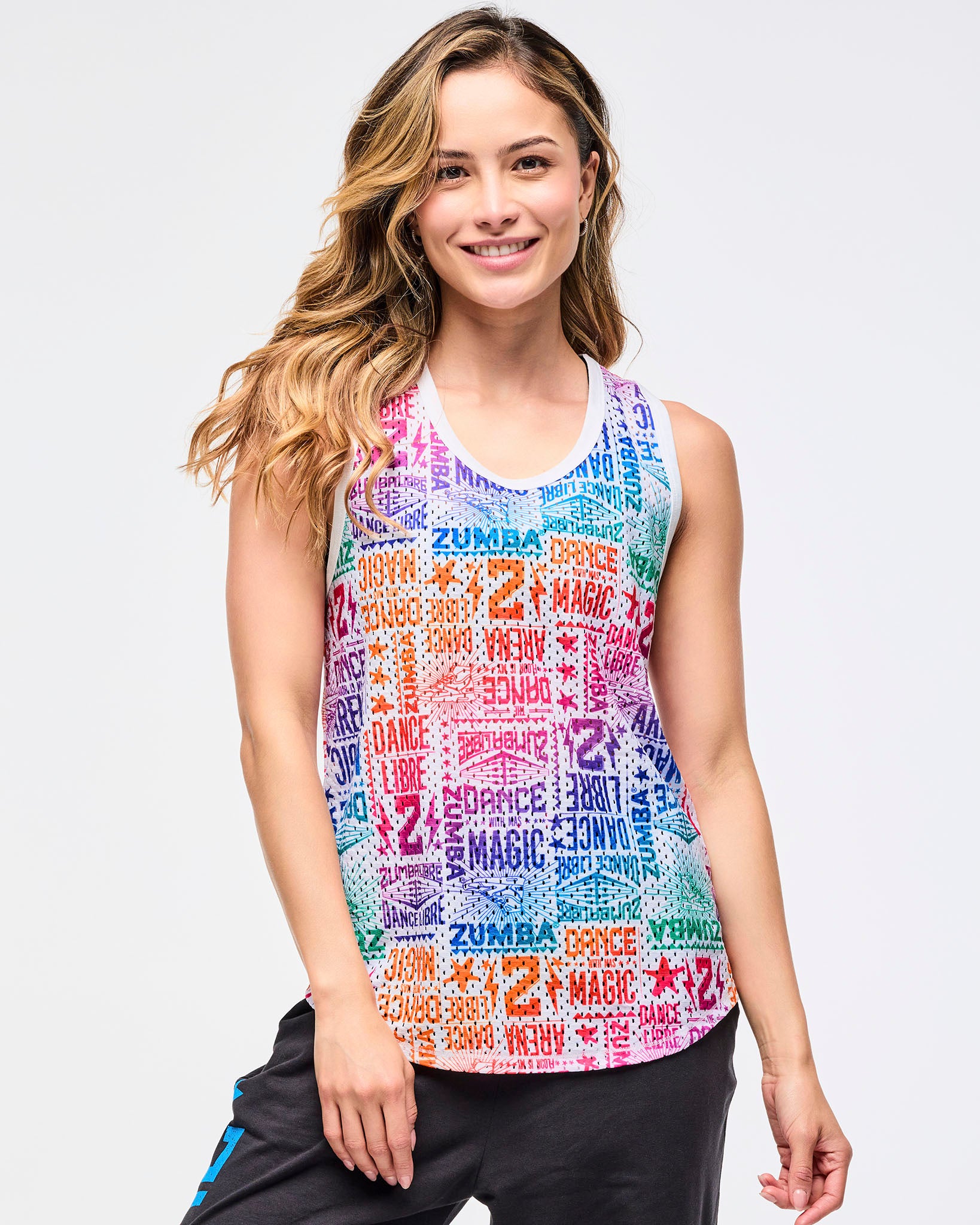 Zumba Out Loud Loose Tank With Round Hem – Zumba Wear | STRONG iD