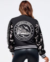 Zumba Libre Bomber Jacket With Sequin Sleeves