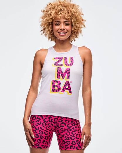 Sizzlin' Fitted High Neck Tank