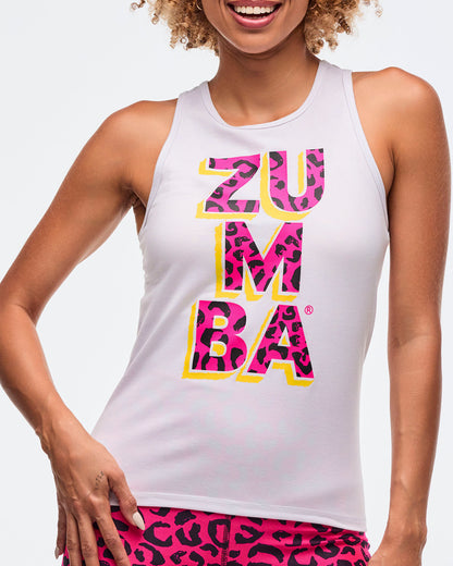 Sizzlin' Fitted High Neck Tank