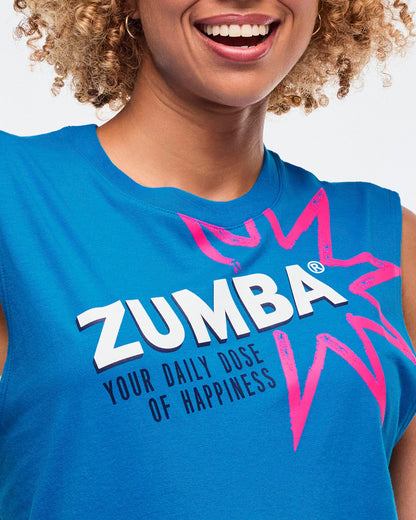 Sizzlin' Crew Neck Muscle Tank