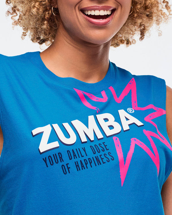 Sizzlin' Crew Neck Muscle Tank