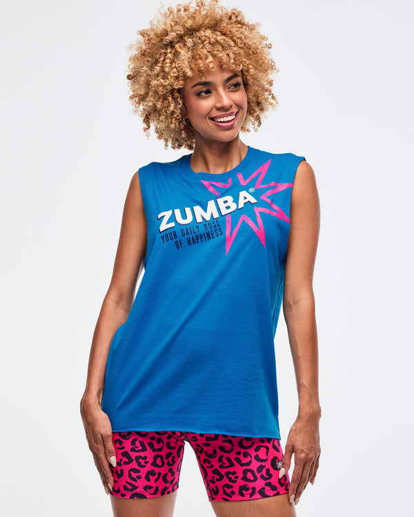 Sizzlin' Crew Neck Muscle Tank