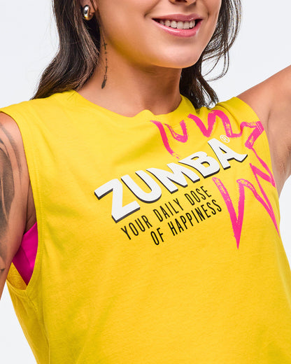 Sizzlin' Crew Neck Muscle Tank