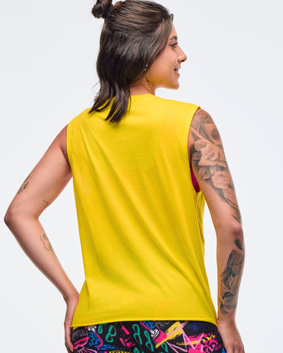 Sizzlin' Crew Neck Muscle Tank