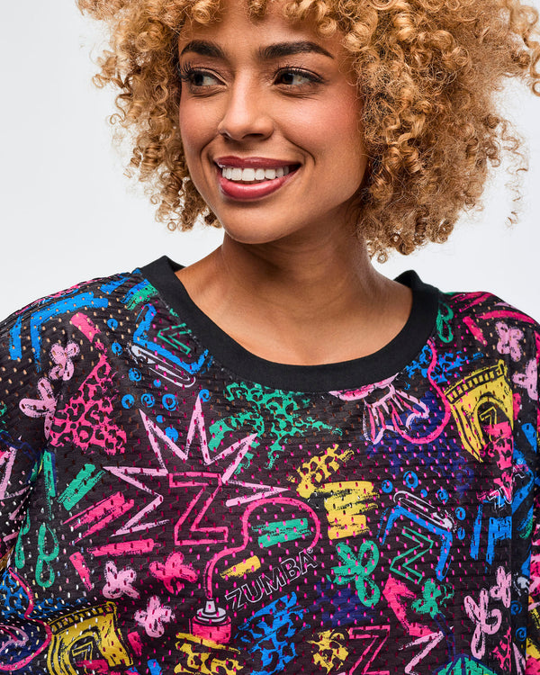 Sizzlin' Boxy Dolman Crop Top