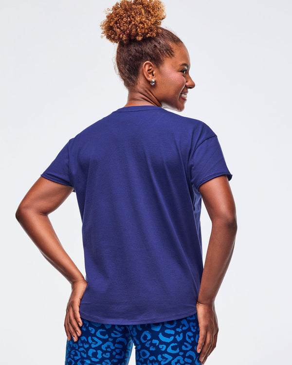 Sizzlin' High Low Crew Neck Top