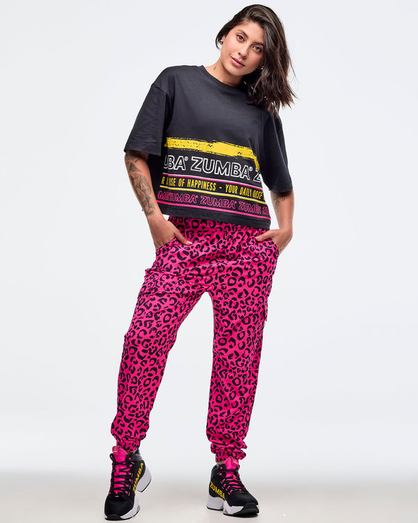 Sizzlin' Oversized Boxy Crop Top