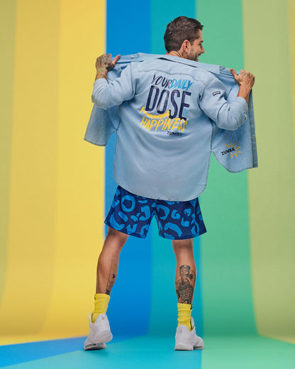 Sizzlin' Long Sleeve High Low Button Down