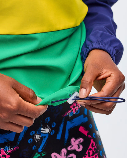 Sizzlin' Half-Zip Oversized Pullover Jacket