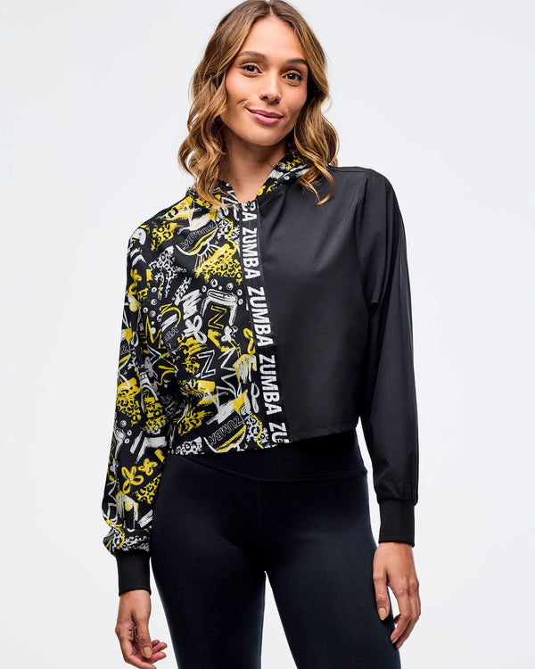 Sizzlin' Woven Zip-Up Hoodie