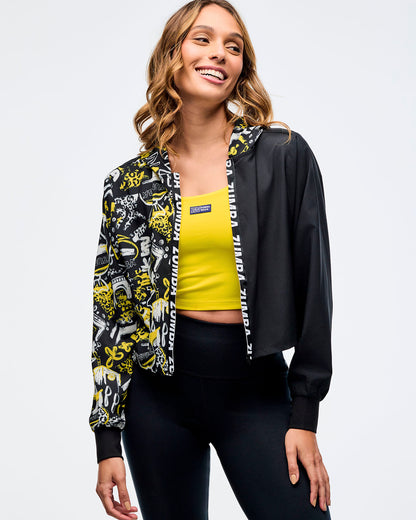 Sizzlin' Woven Zip-Up Hoodie