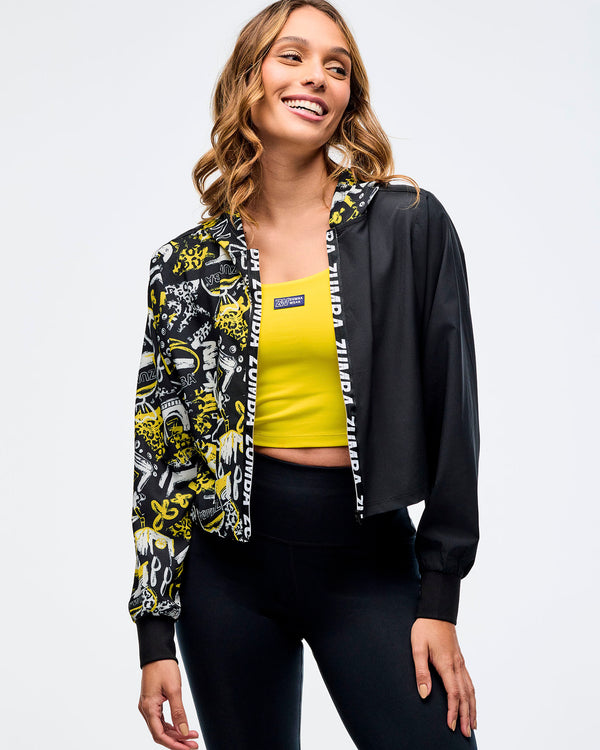 Sizzlin' Woven Zip-Up Hoodie