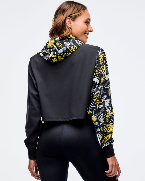 Sizzlin' Woven Zip-Up Hoodie