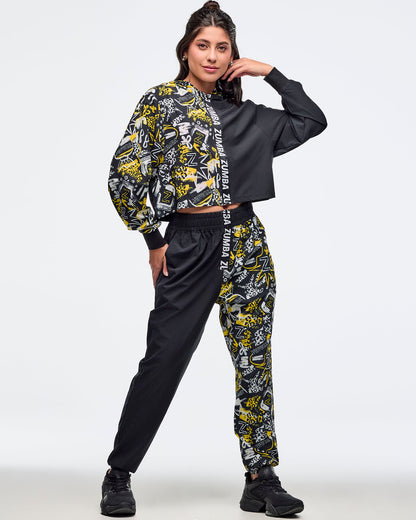 Sizzlin' Woven Zip-Up Hoodie