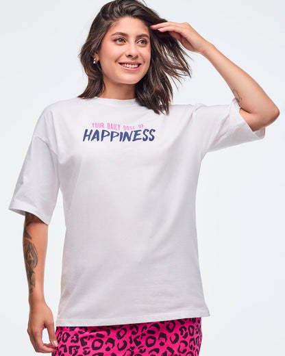 Sizzlin' Oversized Drop Shoulder Tee