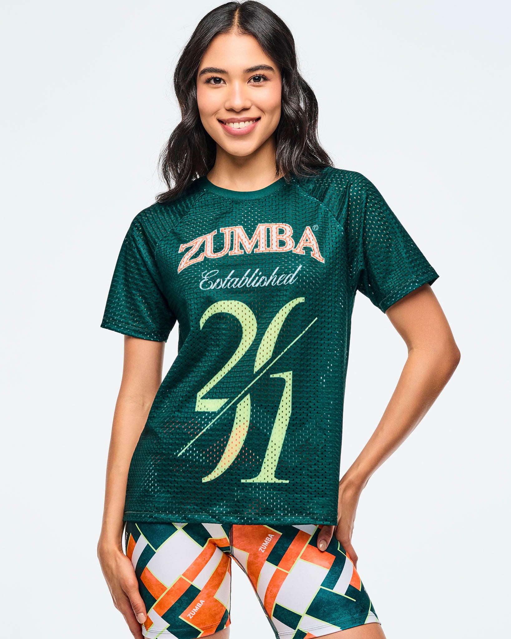 Class of 2001 Mesh Crew Neck Top – Zumba Wear | STRONG iD