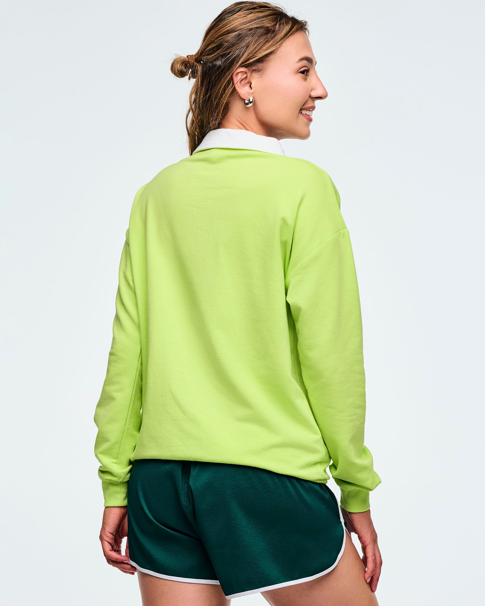 Zumba Explore Off The Shoulder Short Sleeve Sweatshirt
